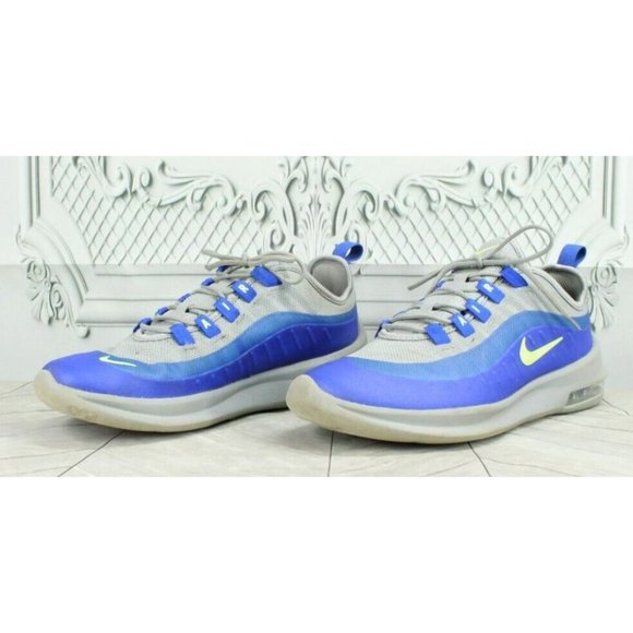 Nike Air Max Axis Blue Gray Breathable Casual Running Shoe Size 7Y - Picture 2 of 9